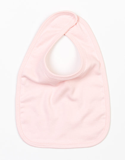 Baby Bib in Powder Pink, Größe One Size