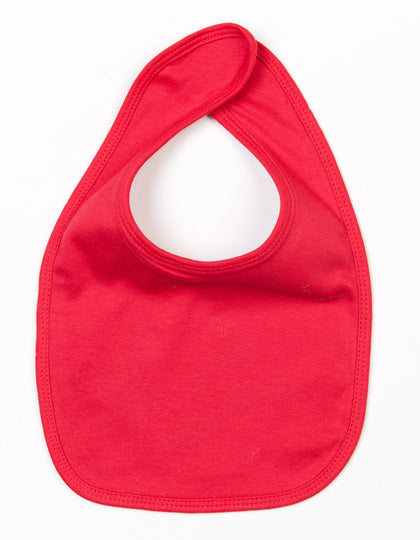 Baby Bib in Red, Größe One Size