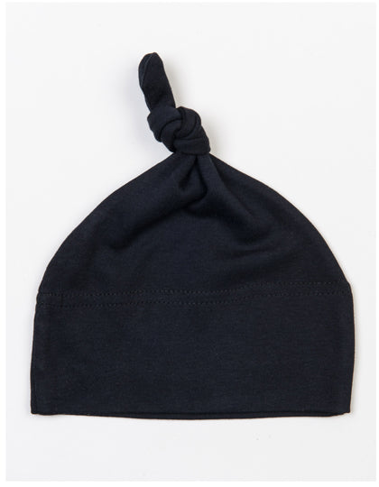 Baby One Knot Hat in Black, Größe One Size