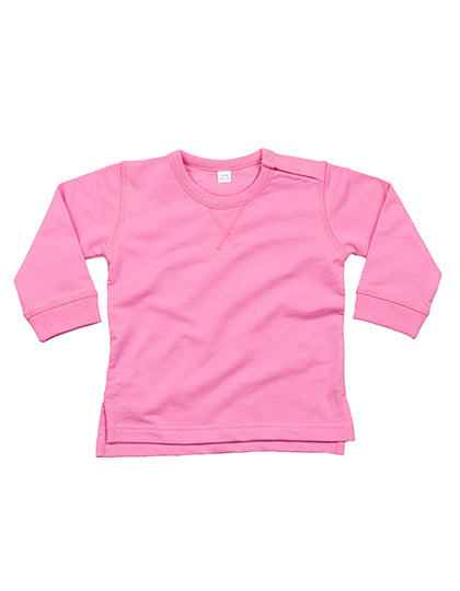 Baby Sweatshirt in Bubble Gum Pink, Größe 18-24 months