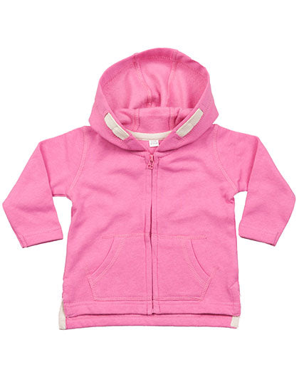 Baby Zipped Hoodie in Bubble Gum Pink, Größe 4-5 years