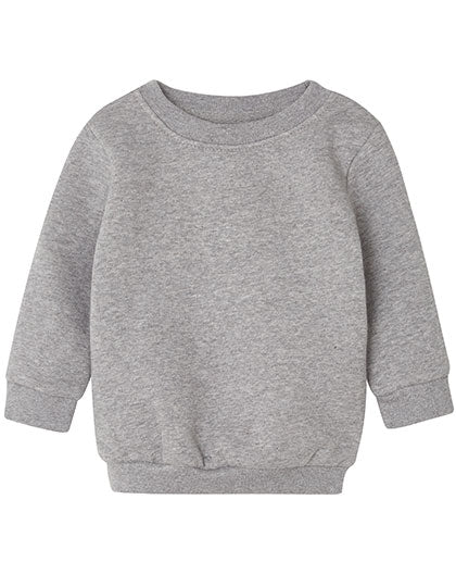 Baby Essential Sweatshirt in Heather Grey Melange, Größe 18-24 months