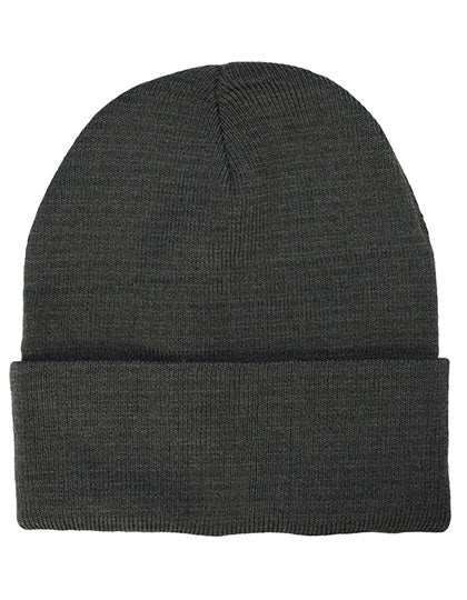 rPET Beanie in Dark Grey, Größe One Size