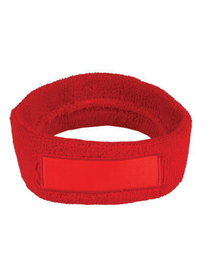Kopfschweißband mit Label in Red, Größe One Size