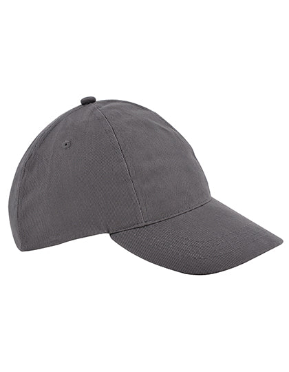 Kids´ Brushed Cap in Dark Grey, Größe One Size