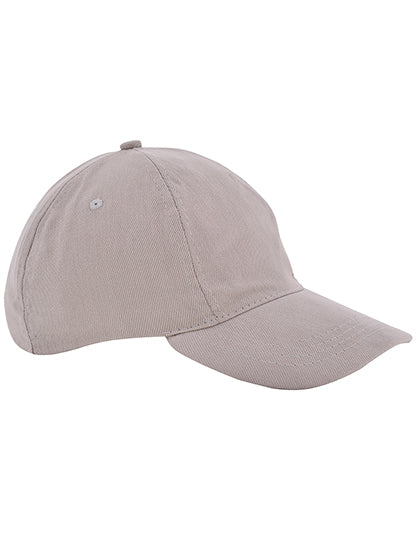 Kids´ Brushed Cap in Grey, Größe One Size