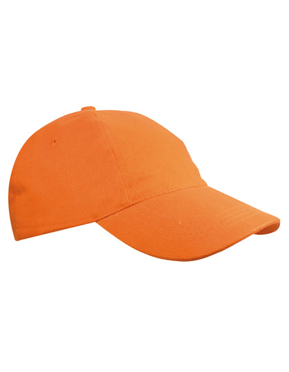 Kids´ Brushed Cap in Orange, Größe One Size