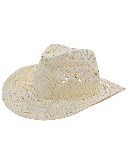 Promo Straw Hat in Natural, Größe One Size