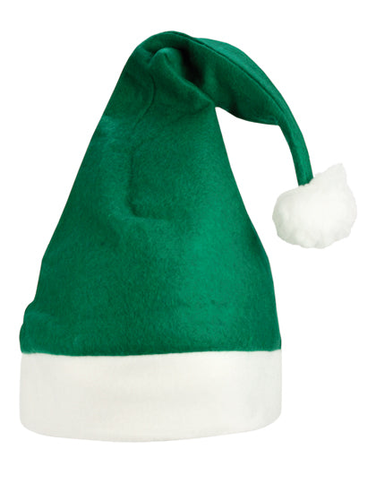 Christmas Hat / Nikolaus Mütze in Green, Größe 30 x 38 cm