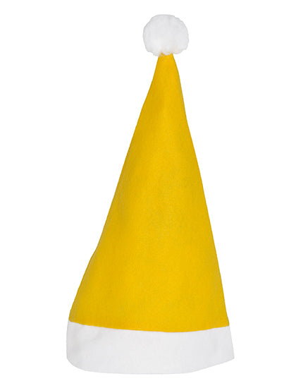 Christmas Hat / Nikolaus Mütze in Yellow, Größe 30 x 38 cm