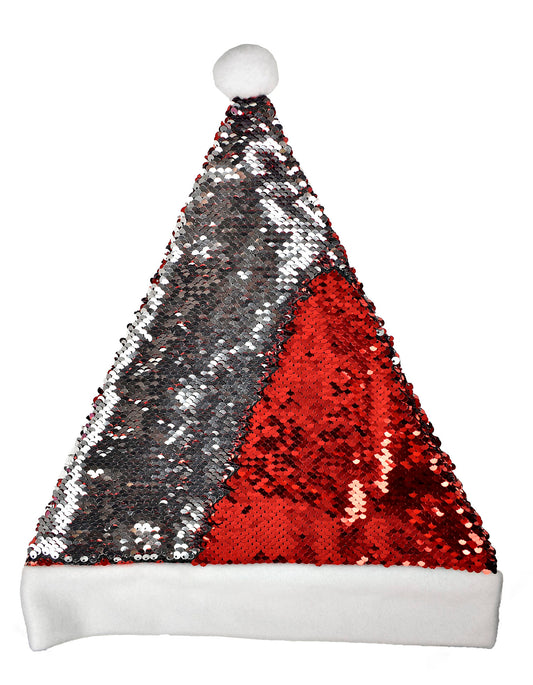 Christmas Hat / Nikolaus Mütze mit Pailletten