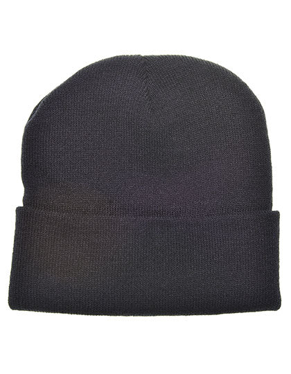 Strickmütze in Black, Größe One Size