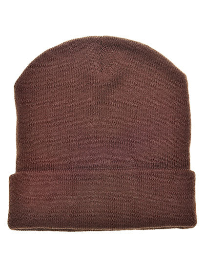 Strickmütze in Brown, Größe One Size