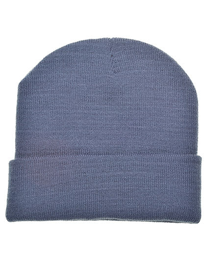 Strickmütze in Dark Grey, Größe One Size
