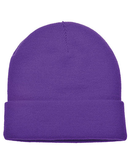 Strickmütze in Purple, Größe One Size