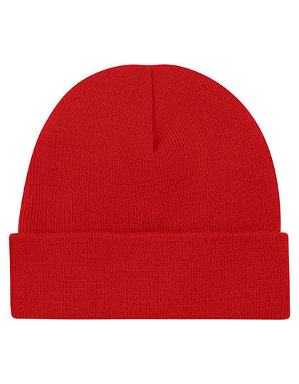 Strickmütze in Red, Größe One Size