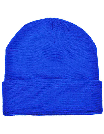 Strickmütze in Royal Blue, Größe One Size