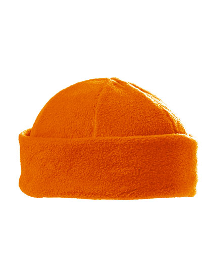 Fleece Winter Hat in Orange, Größe One Size