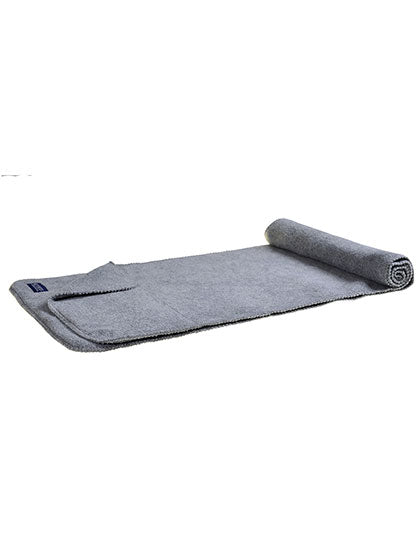 Fleece Schal in Grey, Größe 150 x 30 cm