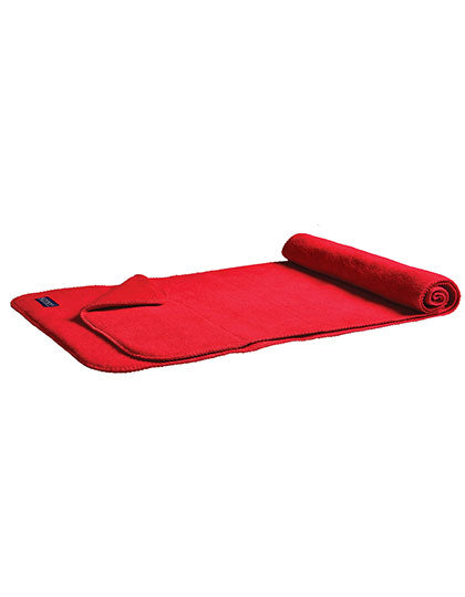 Fleece Schal in Red, Größe 150 x 30 cm