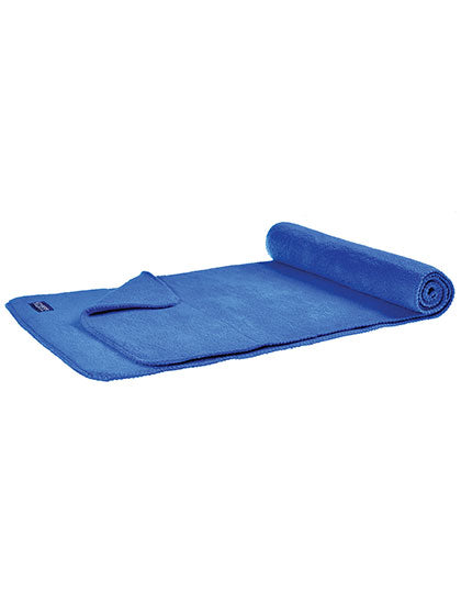 Fleece Schal in Royal Blue, Größe 150 x 30 cm