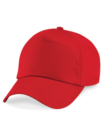 Junior Original 5 Panel Cap in Classic Red, Größe One Size