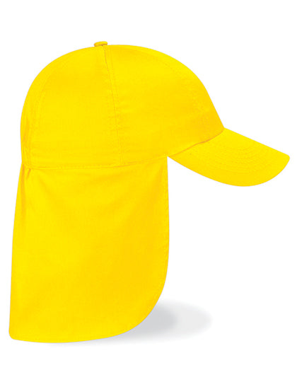 Junior Legionnaire Style Cap in Yellow, Größe One Size