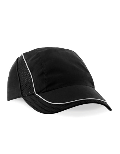 Coolmax® Flow Mesh Cap in Black, Größe One Size