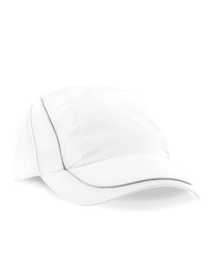 Coolmax® Flow Mesh Cap in White, Größe One Size