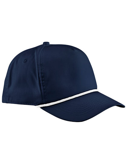 Rope Detail Golf Cap in Navy, Größe One Size
