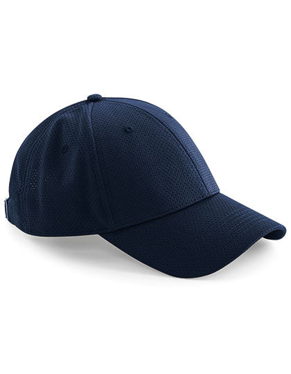 Air Mesh 6 Panel Cap in Navy, Größe One Size