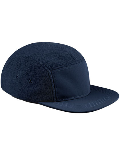 Recycled Fleece Outdoor Camper Cap in Navy, Größe One Size
