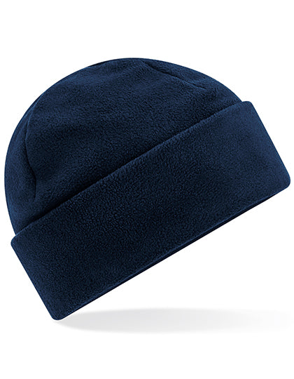 Recycled Fleece Cuffed Beanie in French Navy, Größe One Size