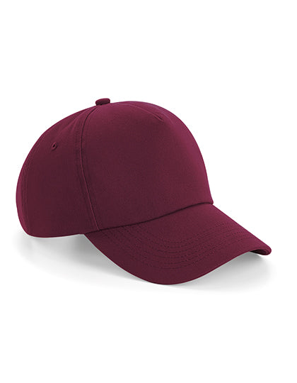 Authentic 5 Panel Cap in Burgundy, Größe One Size