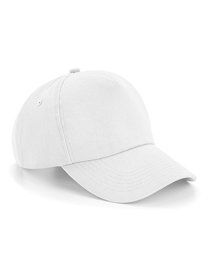 Authentic 5 Panel Cap in White, Größe One Size