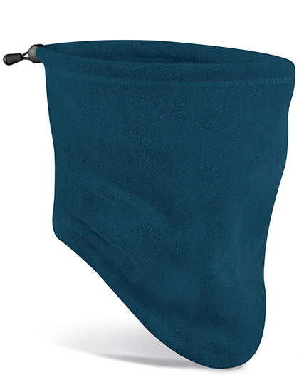 Recycled Fleece Snood in Petrol, Größe One Size