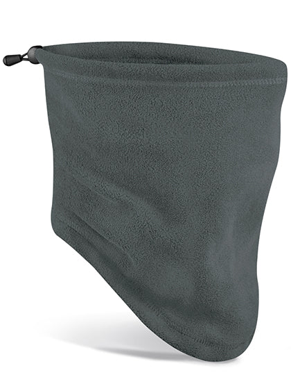 Recycled Fleece Snood in Steel Grey, Größe One Size
