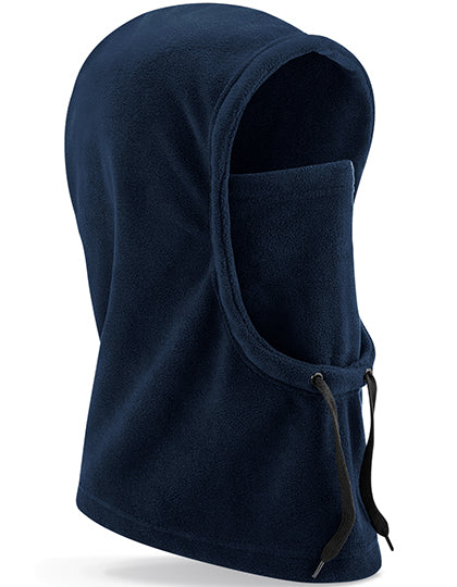 Recycled Fleece Hood in French Navy, Größe One Size