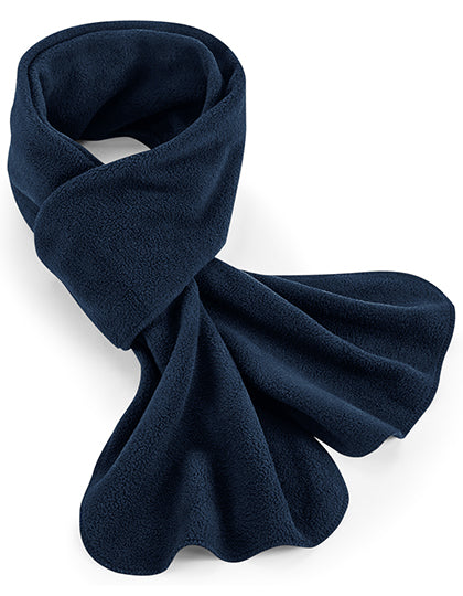 Recycled Fleece Scarf in French Navy, Größe 170 x 25 cm