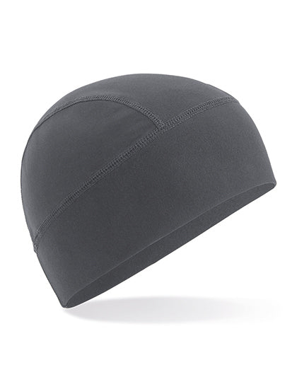 Softshell Sports Tech Beanie in Graphite Grey, Größe One Size