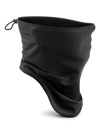 Softshell Sports Tech Neck Warmer in Black, Größe One Size
