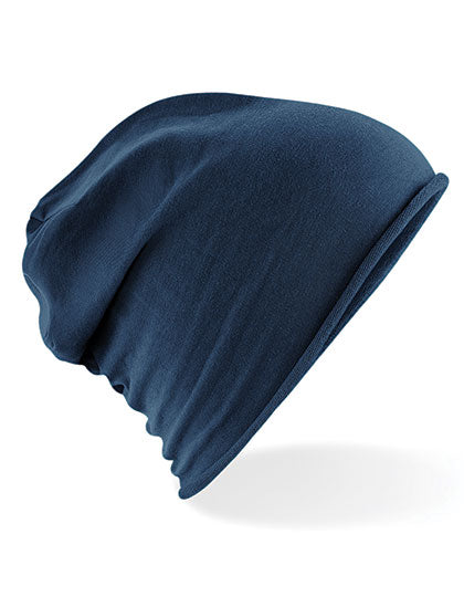 Jersey Beanie in Navy, Größe One Size
