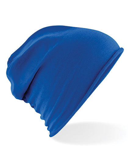Jersey Beanie in Royal, Größe One Size