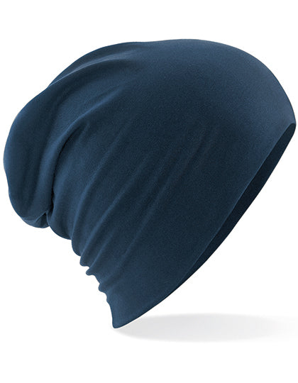 Hemsedal Cotton Slouch Beanie in French Navy, Größe One Size