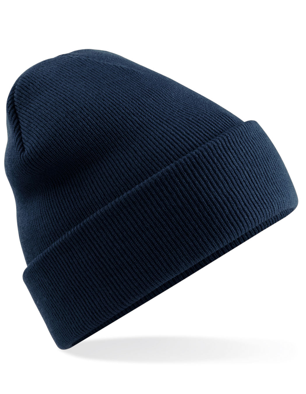 Polylana® Original Cuffed Beanie in French Navy, Größe One Size
