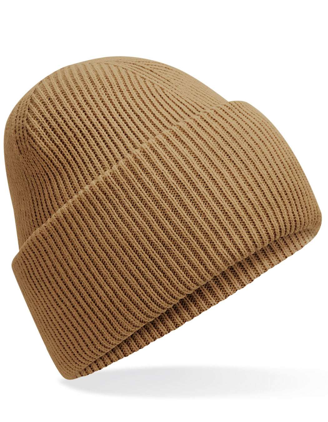 Classic Engineered Deep Cuffed Beanie in Biscuit, Größe One Size