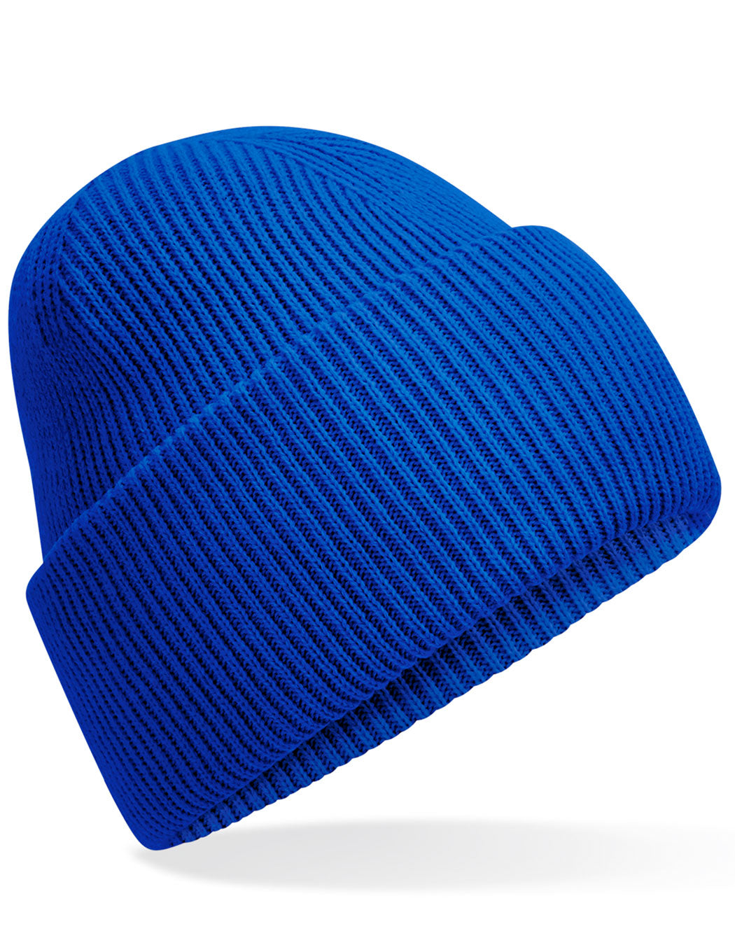 Classic Engineered Deep Cuffed Beanie in Bright Royal, Größe One Size