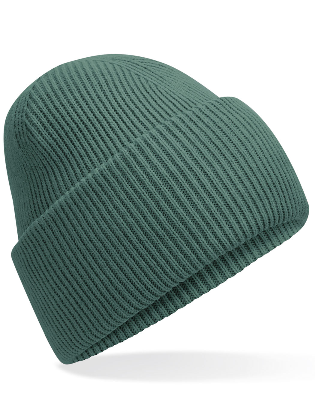 Classic Engineered Deep Cuffed Beanie in Marine Green, Größe One Size