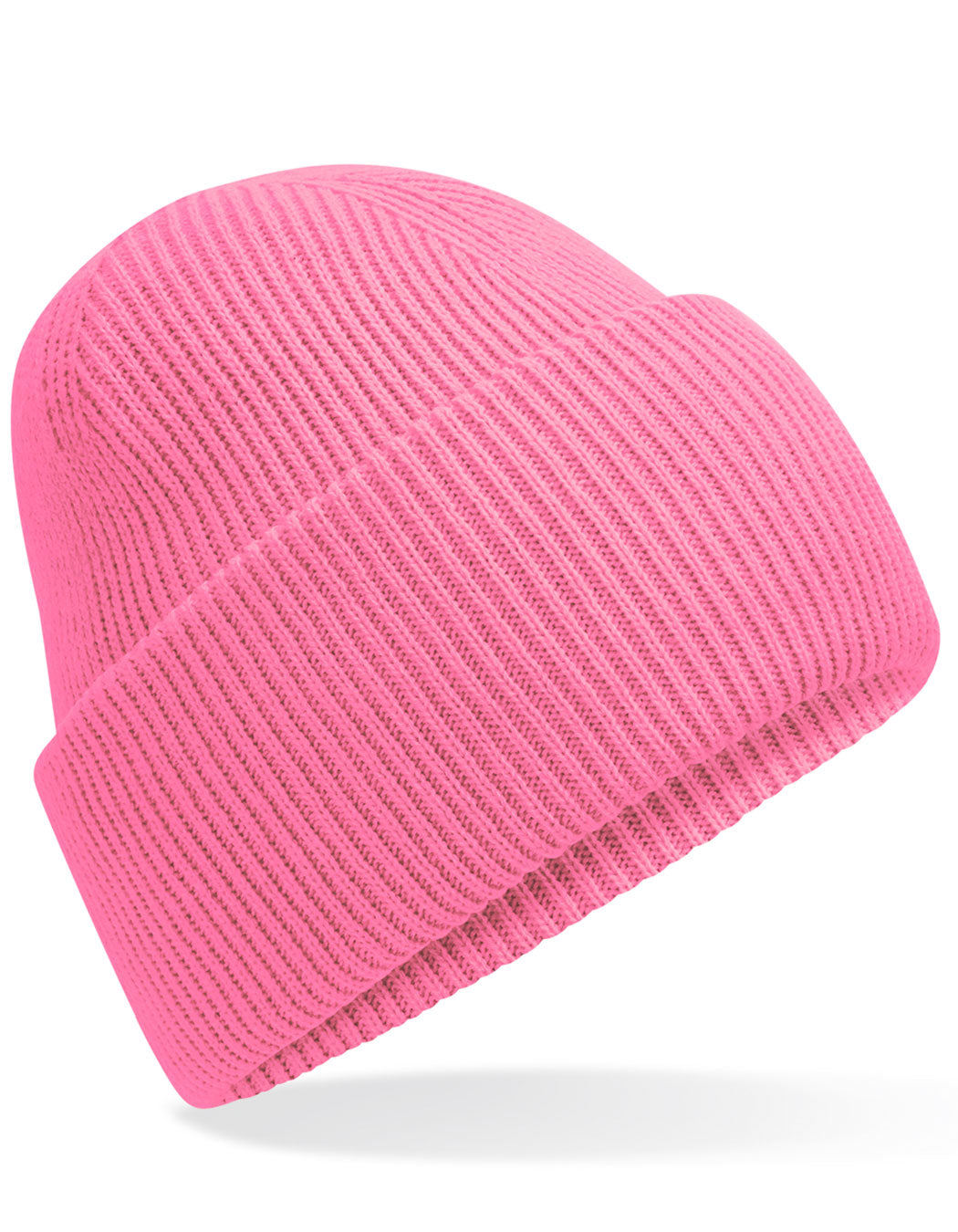 Classic Engineered Deep Cuffed Beanie in True Pink, Größe One Size
