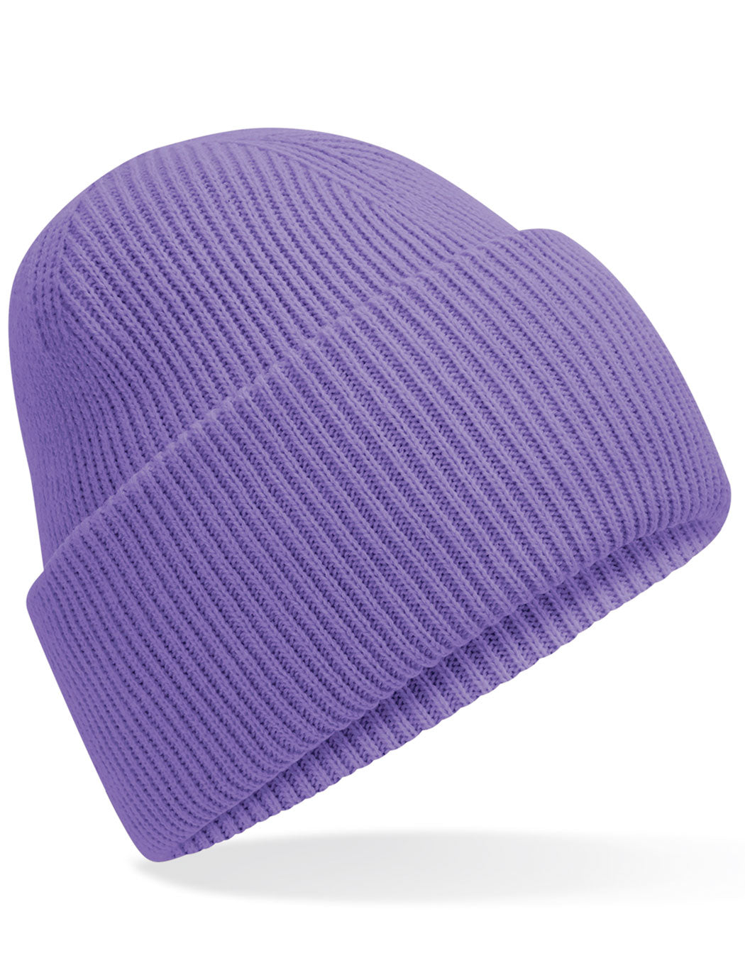 Classic Engineered Deep Cuffed Beanie in Violet, Größe One Size